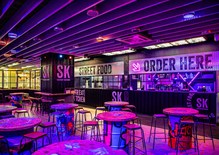 StrEAT Kitchen Interior NEC Hall 3 Inspired Print Solutions